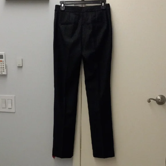 Theory Black Straight Leg Pants